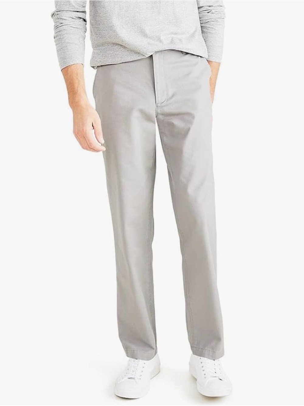 Dockers Perfect Pant Classic Fit 100% Cotton Chinos Light Khaki Mens Size 38x29